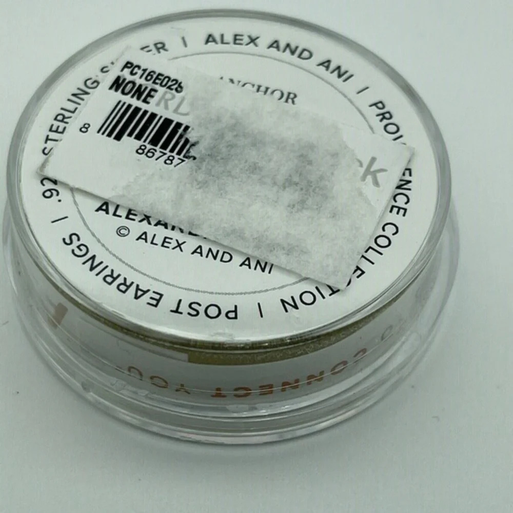 ALEX AND ANI Anchor Stud Earrings - Picture 5 of 6